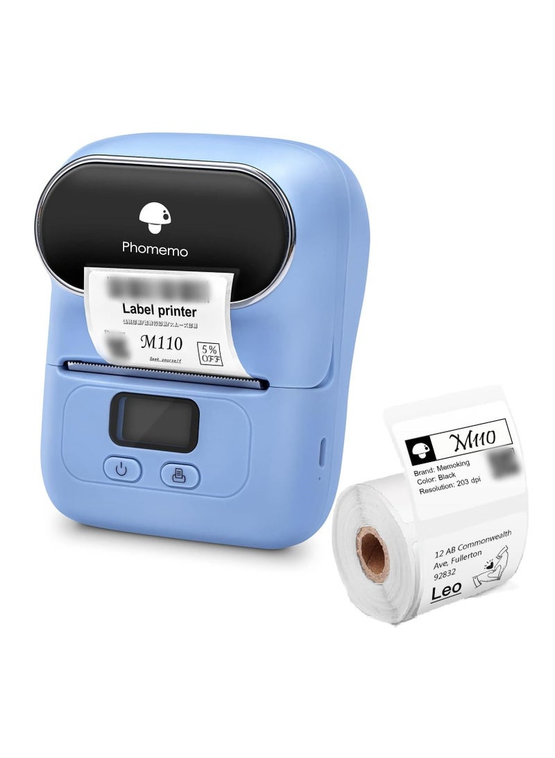 phomemo Portable Bluetooth Thermal Label Maker Sticker Maker Barcode Printer for Clothing Jewelry Retail Mailing Compatible with Android iOS System - Image 4