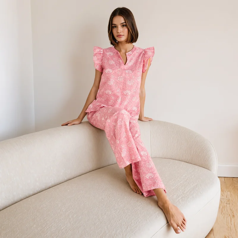 Splash FAV Printed Pyjama Set