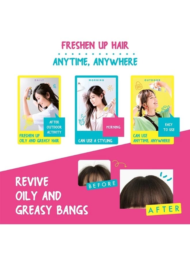 Diane Perfect Beauty Dry Shampoo Grapefruit & Peppermint 95g - Image 3