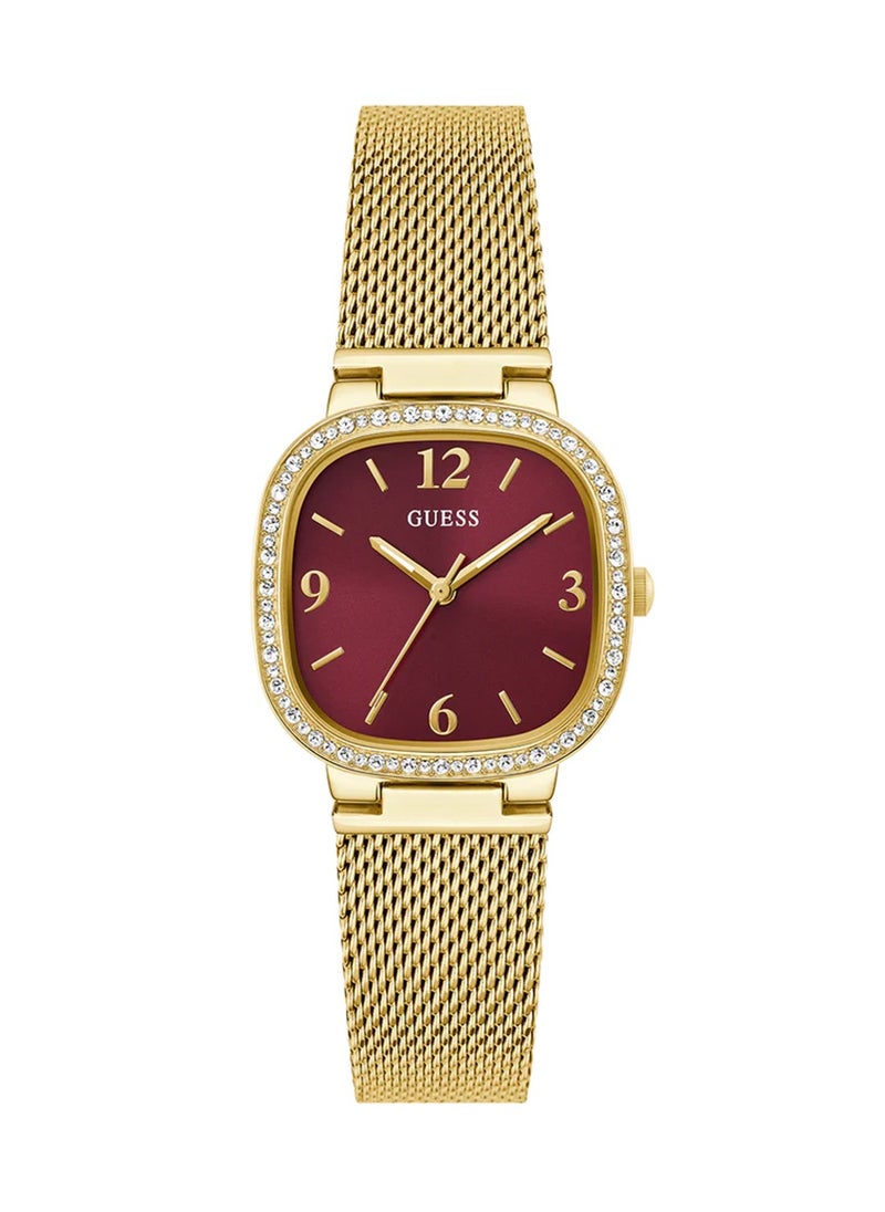 GUESS Ladies Analog Gold Stainless Steel Band Watch GW0354L4 - 32mm  - Image 1