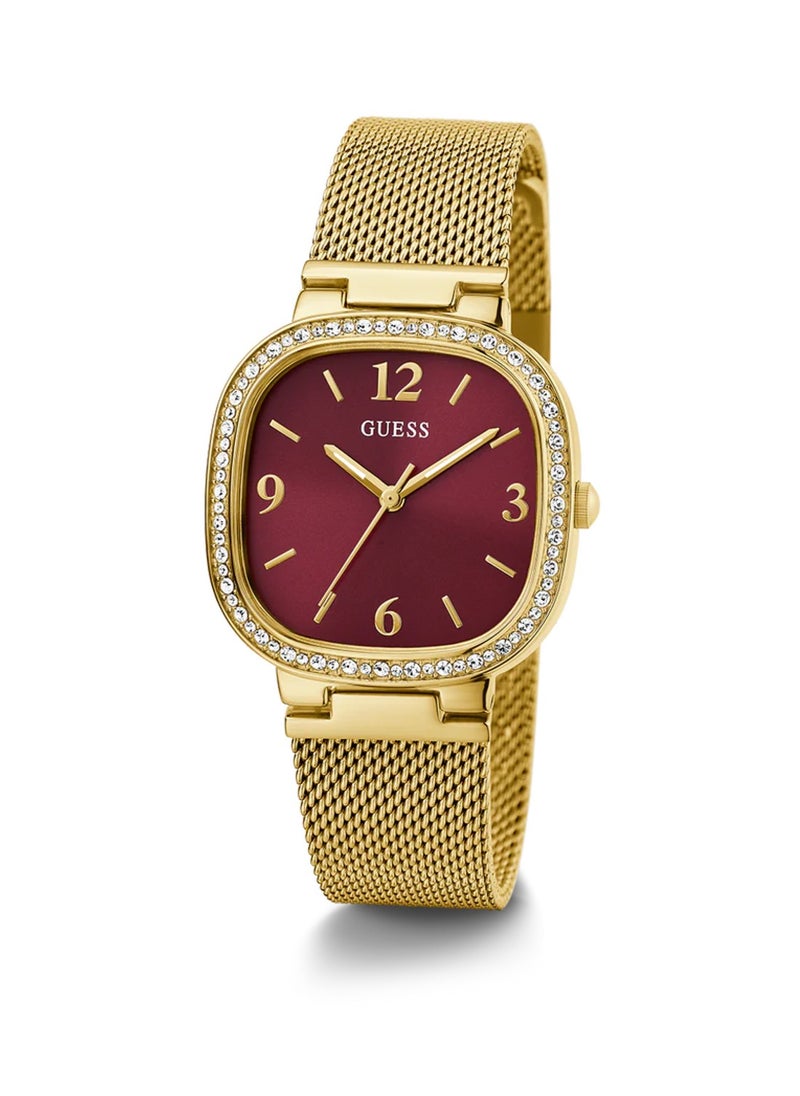 GUESS Ladies Analog Gold Stainless Steel Band Watch GW0354L4 - 32mm  - Image 5
