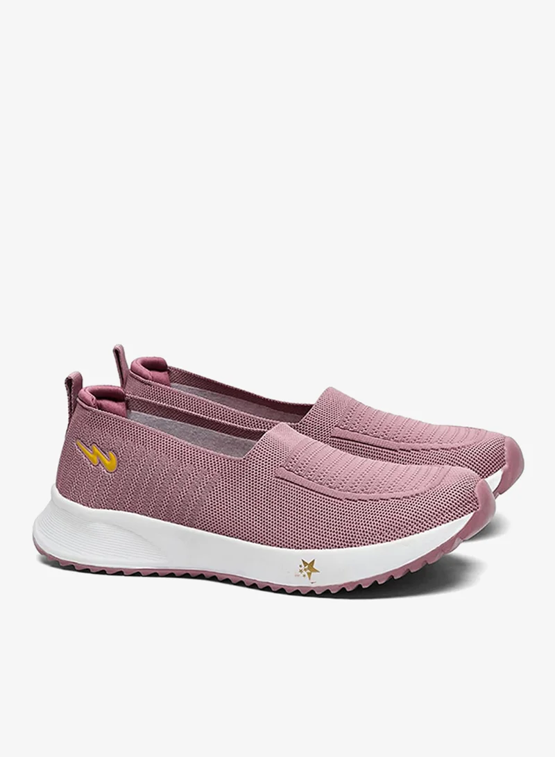 Campus Mauve Women Armor Memory Foam Slip-On Walking Shoes-Mauve for Women | Best Price UAE