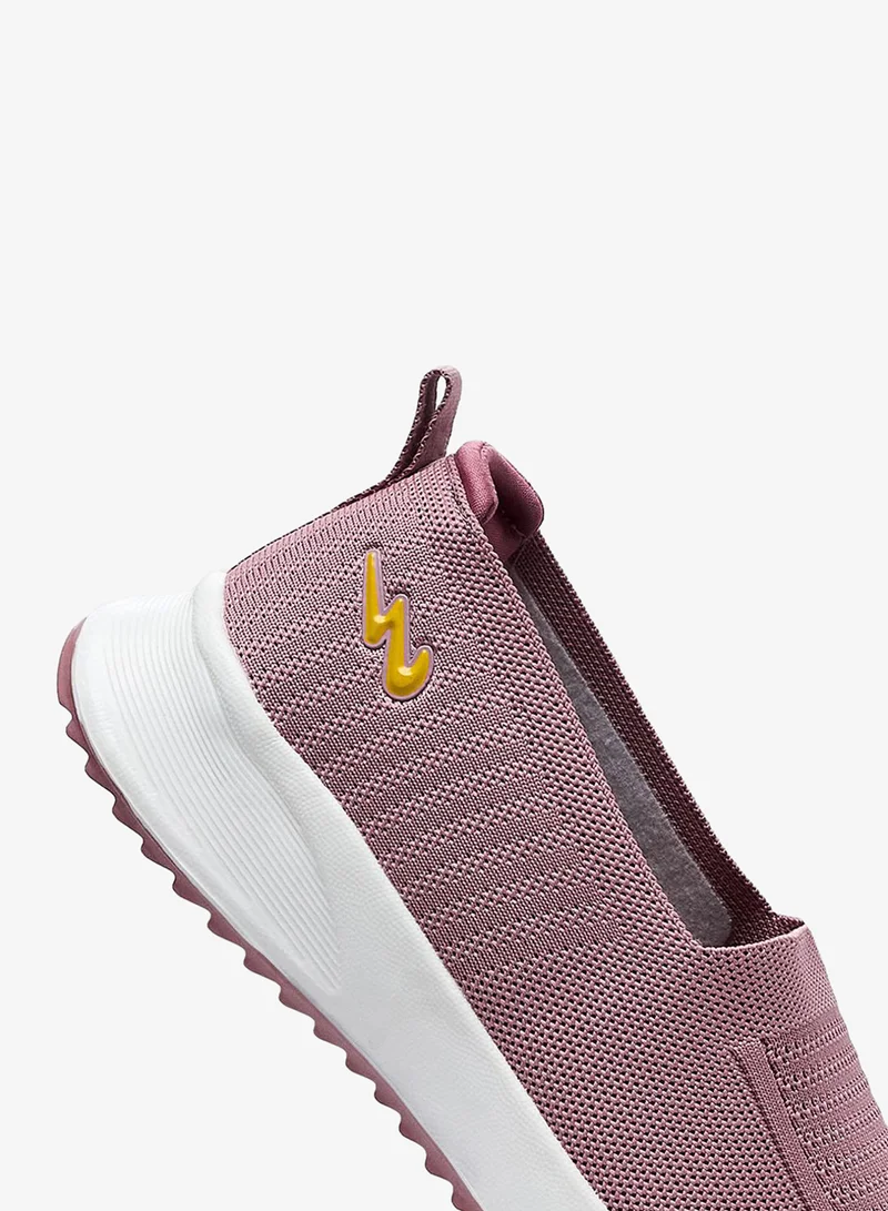 Campus Mauve Women Armor Memory Foam Slip-On Walking Shoes-Mauve for Women | Best Price UAE