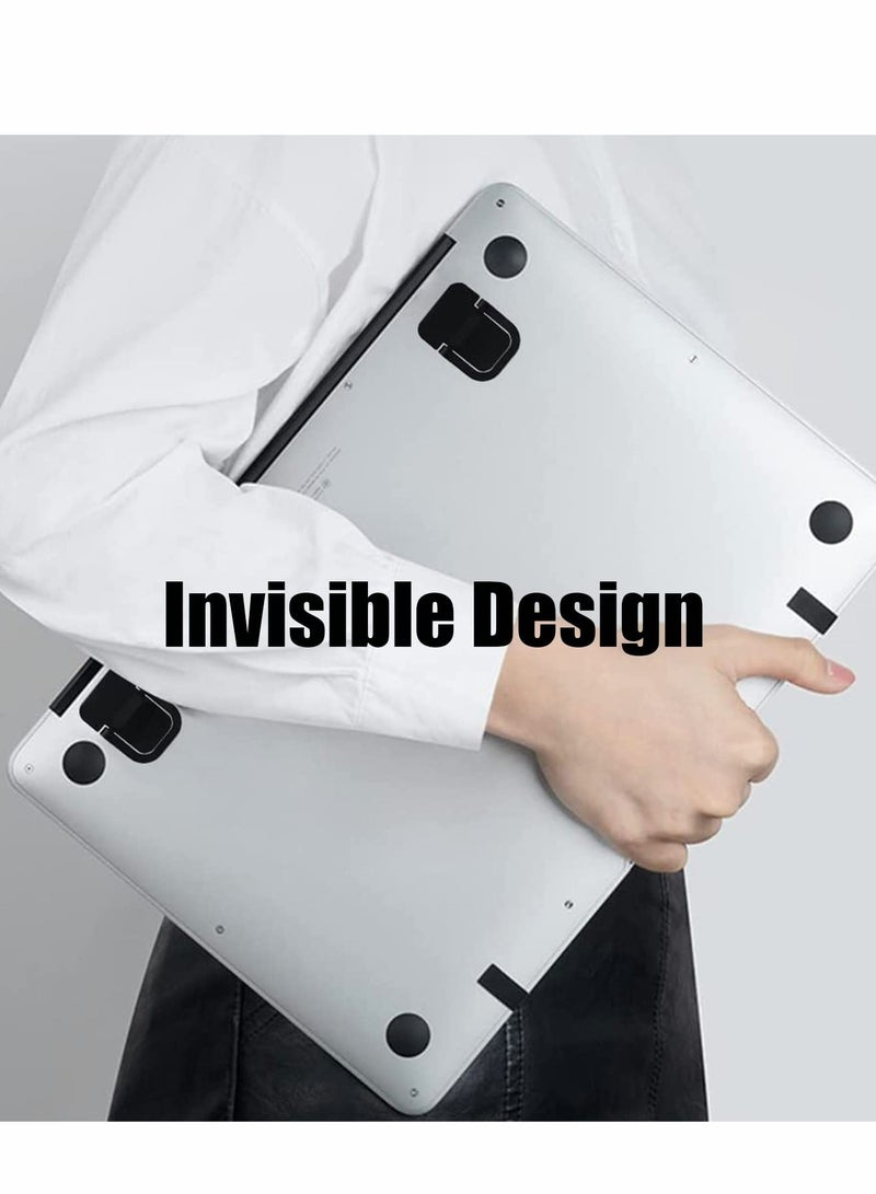 حامل لابتوب محمول مع رافع لوحة مفاتيح مخفي للاستخدام على المكتب - Image 4