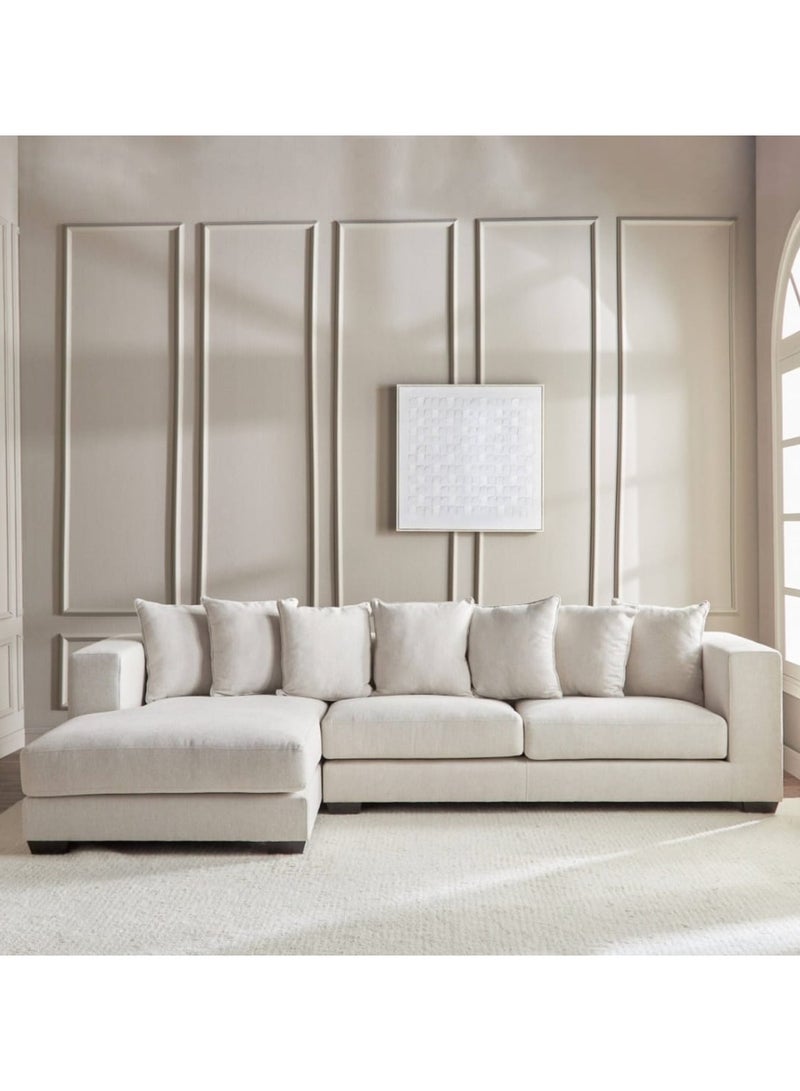 Other Manufacturer Corner sofa, size 301 x 169 cm, depth 90 cm, beige color - Image 2