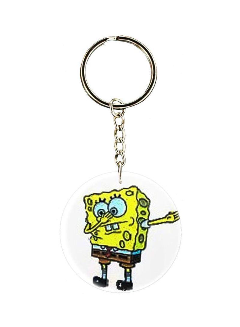 RKN Printed Single Sided Keychain