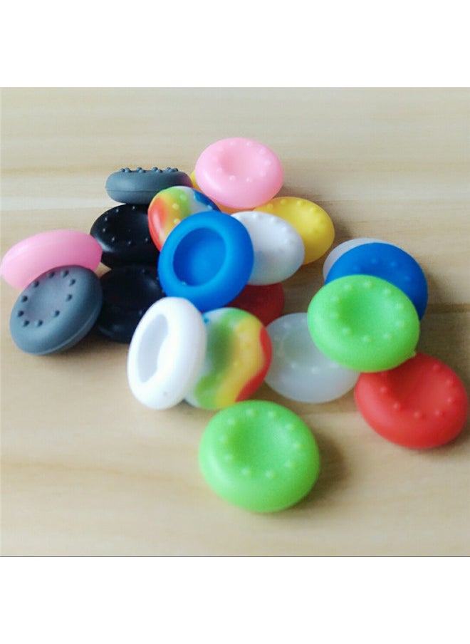 جنرال أغطية حماية من السيليكون لجهاز PS4 PS5 Xbox One، Thumbstick Caps ذات عشر نقاط صغيرة لوحدات التحكم في الألعاب - لون المنتج: أزرق  - Image 4