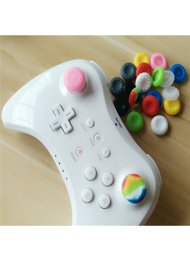 جنرال أغطية حماية من السيليكون لجهاز PS4 PS5 Xbox One، Thumbstick Caps ذات عشر نقاط صغيرة لوحدات التحكم في الألعاب - لون المنتج: أزرق  - Image 5