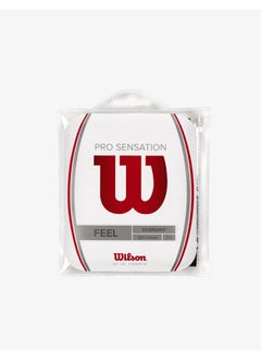 ويلسون مجموعة Wilson Pro Feel Sensation Overgrips PACK (12X) لمضارب البادل والتنس [WS] – مجموعة متعددة من أغطية المقابض البديلة المتميزة مع توسيد محسن وقبضة فائقة وامتصاص العرق للرياضات التنافسية والترفيهية 