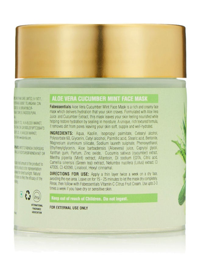 Fabindia - Fabessentials Face Mask Aloe Vera Cucumber - Image 1
