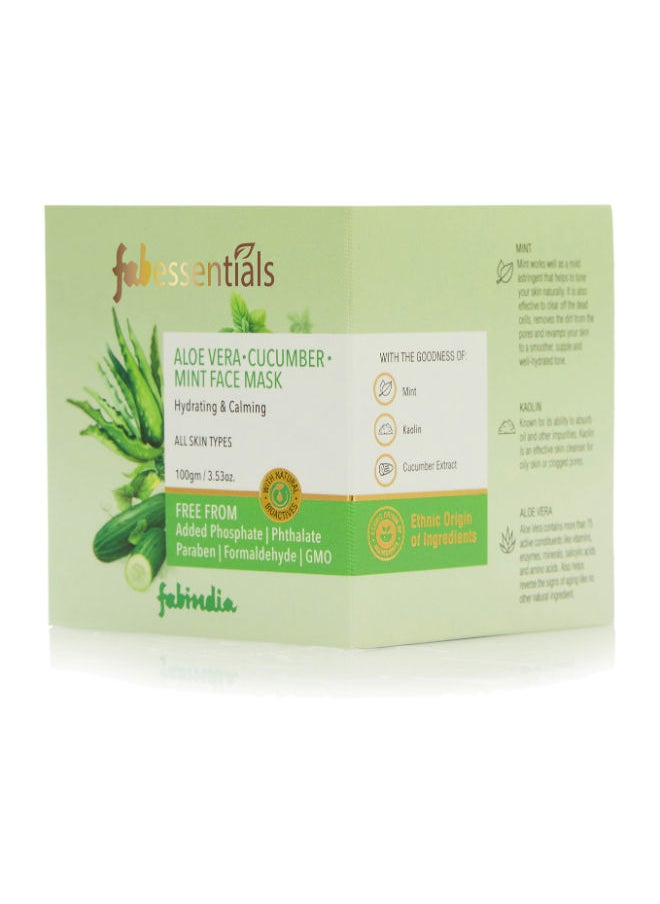 Fabindia - Fabessentials Face Mask Aloe Vera Cucumber - Image 1