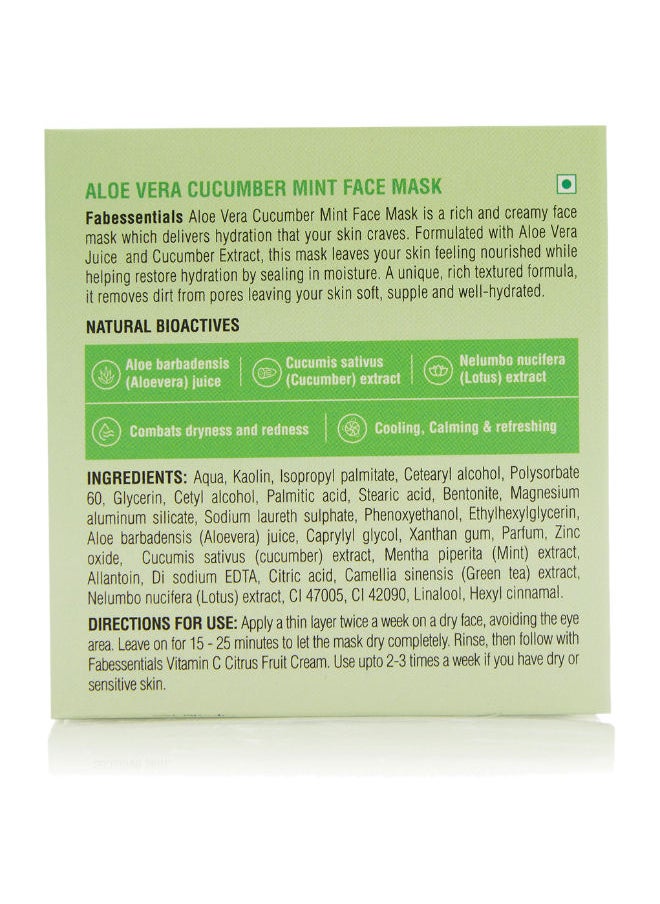 Fabindia - Fabessentials Face Mask Aloe Vera Cucumber - Image 1