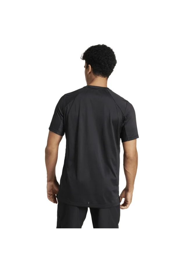 اديداس adidas CLUB TEE Black Tennis T-SHIRTS for Men - XS
