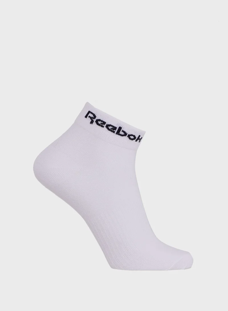 Reebok 3 Pack Of Act Core Ankle Sock