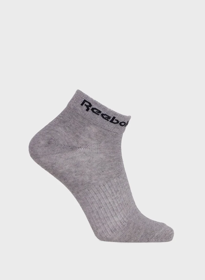 Reebok 3 Pack Of Act Core Ankle Sock