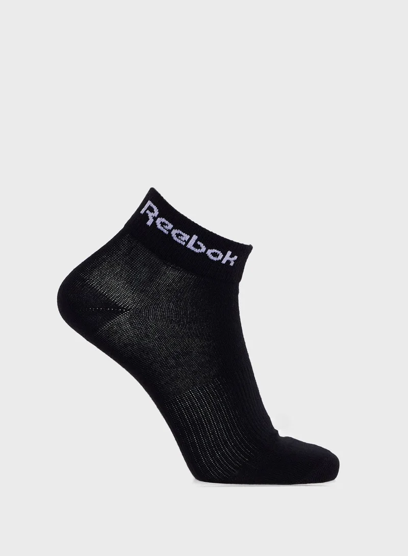 Reebok 3 Pack Of Act Core Ankle Sock