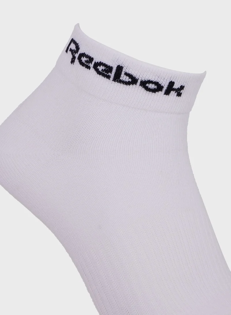 Reebok 3 Pack Of Act Core Ankle Sock