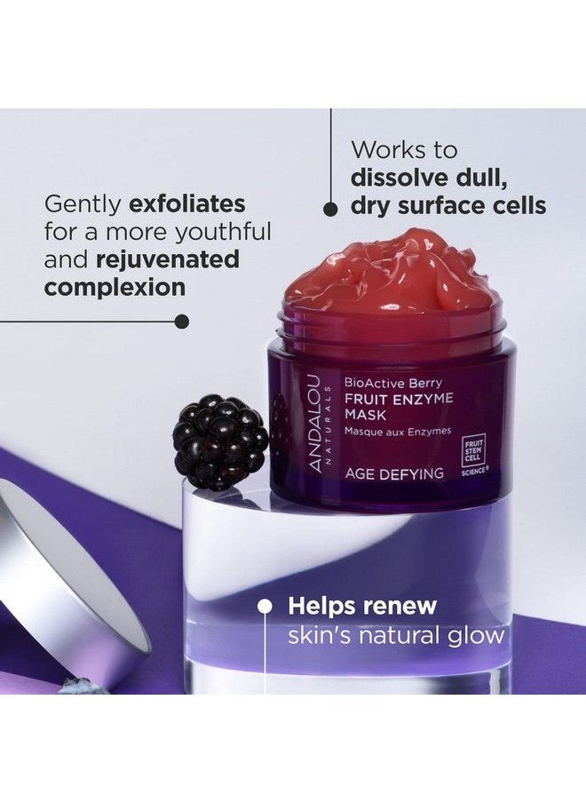 Andalou Naturals - Bioactive 8 Berry Fruit Enzyme Mask 1.7 Ounce - Image 1