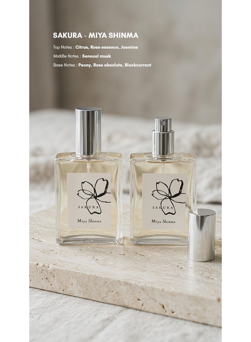 Miya Shinma Sakura EDP For Her 55ml - Image 2