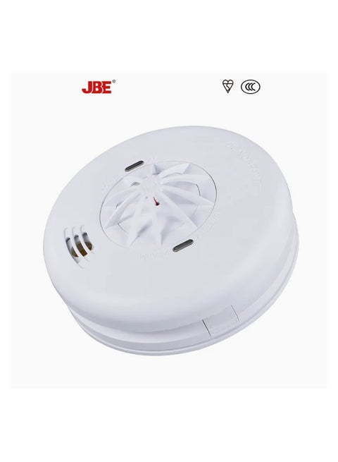 JBE Smoke Detector Sensor Security 9V Battery Back-UP