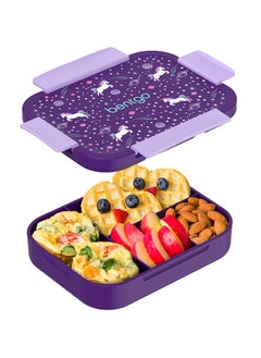 Bentgo Kids Prints Slim Lunchbox - Unicorn  - Image 1