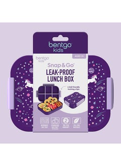 Bentgo Kids Prints Slim Lunchbox - Unicorn  - Image 4
