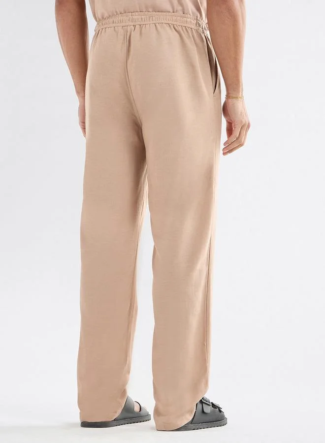 سبلاش فيڤ بنطلون سادة برباط إغلاق وجيوب