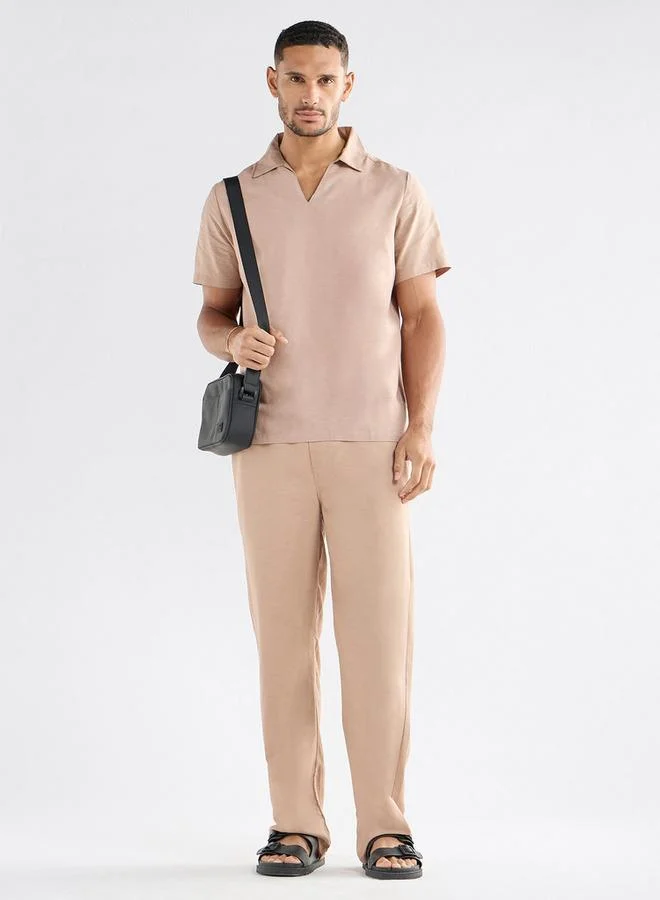 سبلاش فيڤ بنطلون سادة برباط إغلاق وجيوب