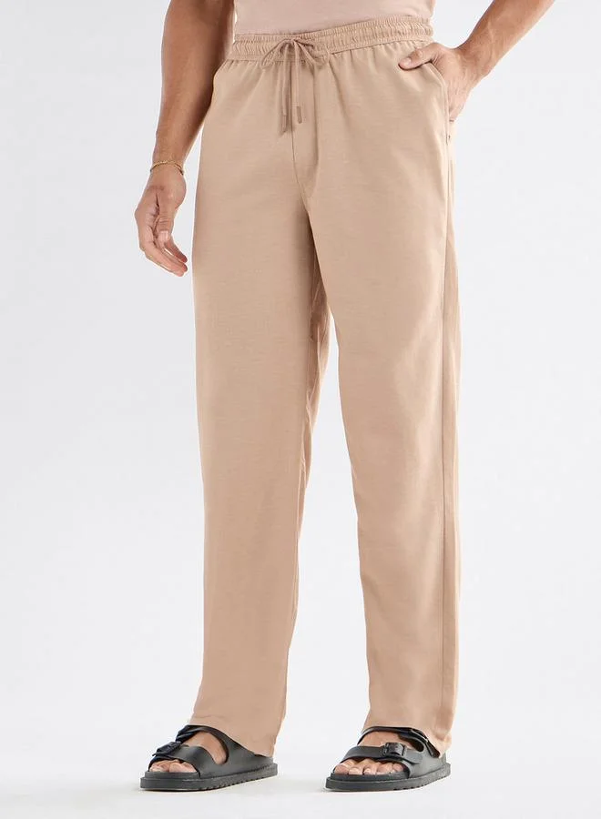 سبلاش فيڤ بنطلون سادة برباط إغلاق وجيوب