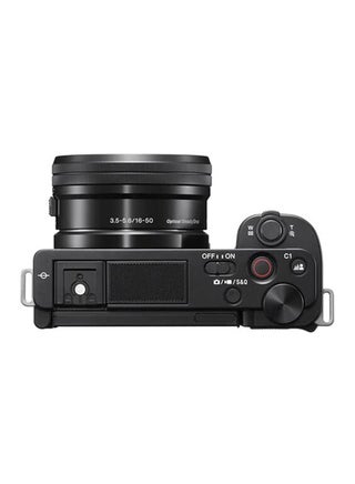 Alpha ZV-E10L Interchangeable Lens Vlog Digital Camera, Large APS-C type 24.2-Megapixel Exmor CMOS Sensor With 16-50 mm Lens, 24.2MP, Black - view 5
