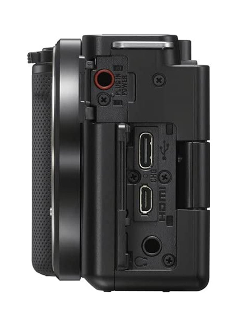 سوني كاميرا رقمية للتدوين Alpha ZV-E10L بعدسة قابلة للتبديل، مستشعر Exmor CMOS كبير من نوع APS-C بدقة 24.2 ميجابكسل مع عدسة 16-50 مم، 24.2 ميجابكسل، أسود - Image 4