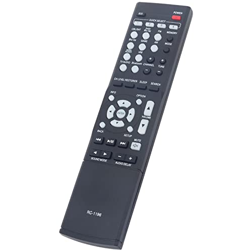 PERFASCIN RC-1196 New Replacement Remote Control for Denon AV Surround Receiver PERFASCIN AVR-S510 AVR-S510BT AVR-X510BT AVR-X520BT AVR-S500BT 30701017000AD - Image 1