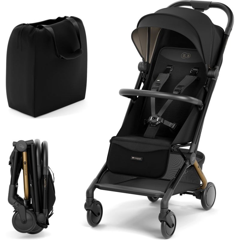 Kinderkraft - Pilot 2 Stroller - Midnight Black - Image 2