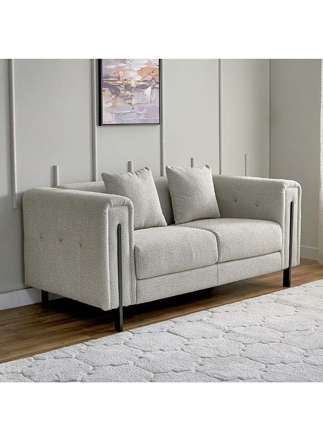 Home Box Glisten 2-Seater Fabric Sofa 171 x 73 x 90 cm - Image 1