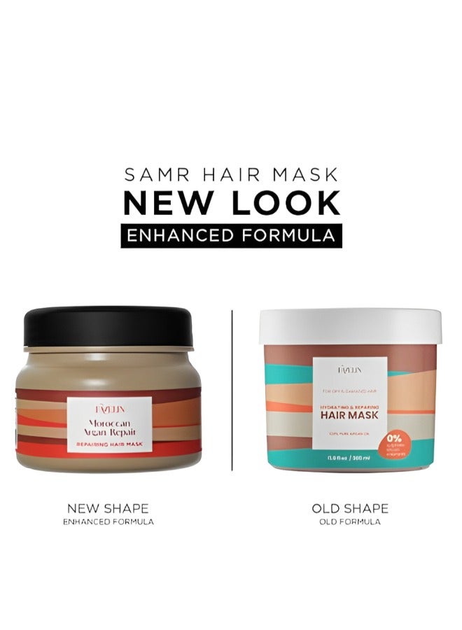Hydrating & Repairing Hair Mask 500 ml | Intense Moisture & Repair  Sulfate & Silicone Free | Dry & Damaged Hair