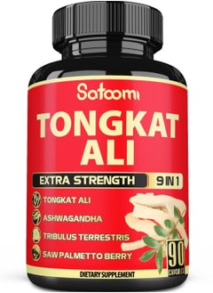 Satoomi Tongkat Ali 9 in 1 - 90 Vegan Caps  - Image 1
