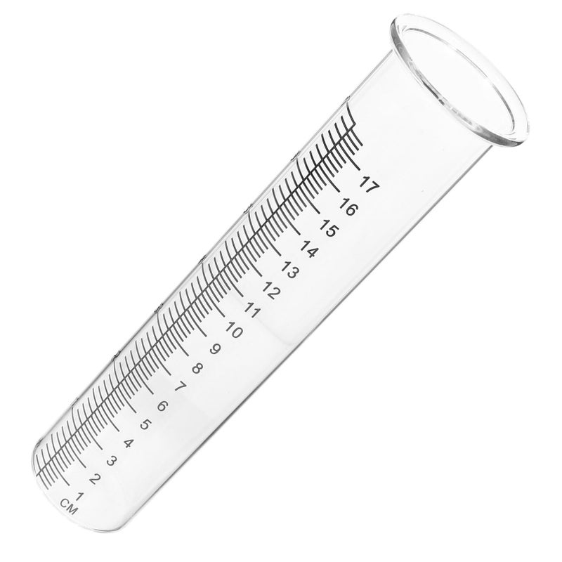 7 Inch Clear Plastic Outdoor Rain Gauge Tube High Capacity Replacement - Image 4