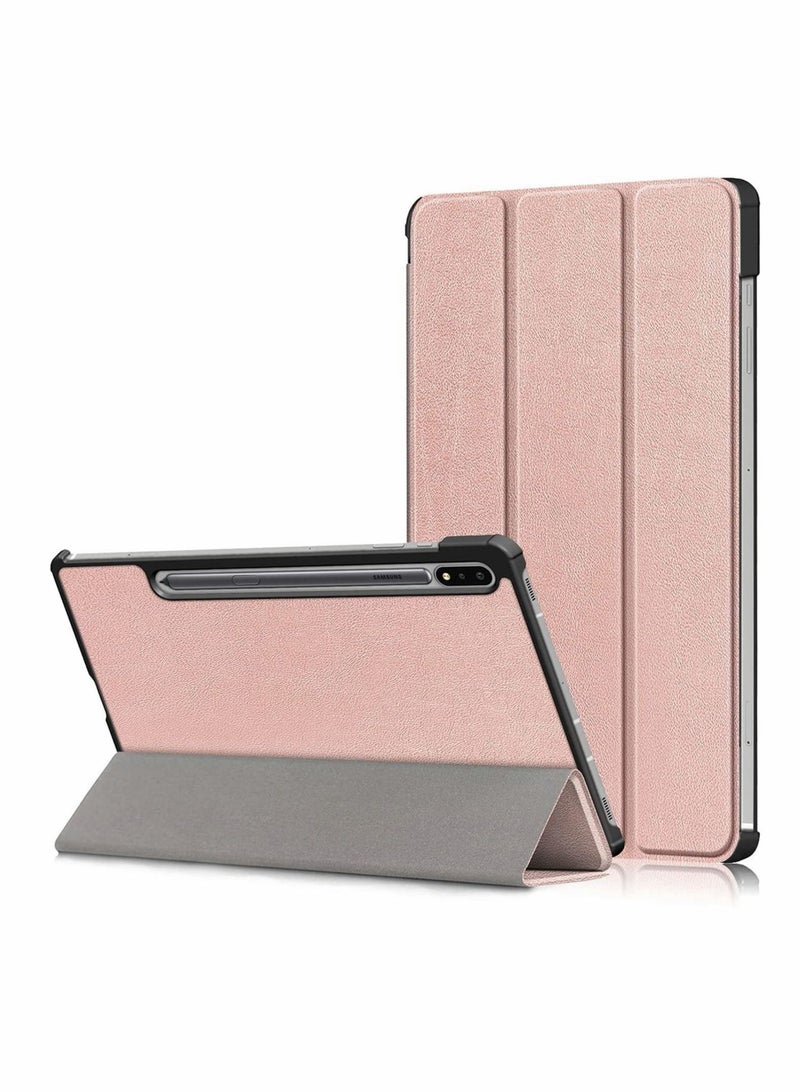 Captaintech Case for Samsung Galaxy Tab S7 Plus FE S8 Plus 12.4-Inch with Auto Wake-up Stand Slim Case - Image 1