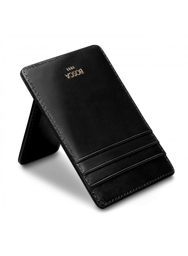 Bosca Old Leather RFID Blocking Front Pocket Wallet with Magnetic Money Clip - Leather Wallet for Men - Image 2