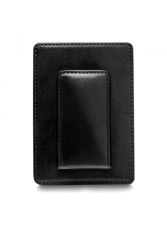 Bosca Old Leather RFID Blocking Front Pocket Wallet with Magnetic Money Clip - Leather Wallet for Men - Image 3