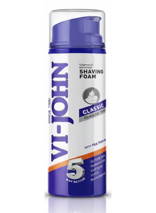 vi john Shaving Foam Classic 200ml - Image 1