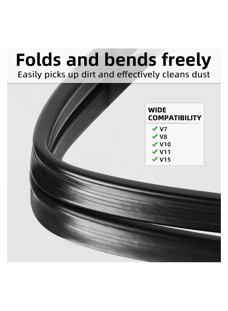 22-Inch Flexible Crevice Tool for Dyson V7, V8, V10, V11, V15 Cordless Vacuums - Ideal for Car Interiors, Dryer Vents, Window Sills, and Corner Cleaning Attachments. - Image 5