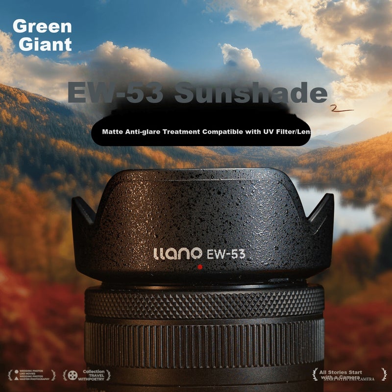 JD Jing Zao غطاء عدسة كاميرا لليانو متوافق مع عدسة كانون RF-S 18-45 49mm، عدسة EF-M 15-45، M50 الجيل الثاني، M200، M6 مارك R10، R50، R100 ملحقات الكاميرا - Image 2