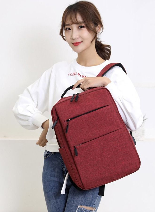 DUNISO Travel Laptop Backpack Business Anti Theft Slim Durable Computer Backpack with USB Charging Port Water Resistant College School Computer Bag Gifts for Men & Women Fits 15.6 Inch Notebook - Image 3