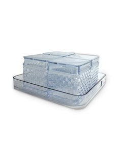 DANUBE HOME Krysta 5-Piece Serving Set – Premium Quality , Elegant & Durable Design, Ideal for Parties, Family Gatherings, and Everyday Use 