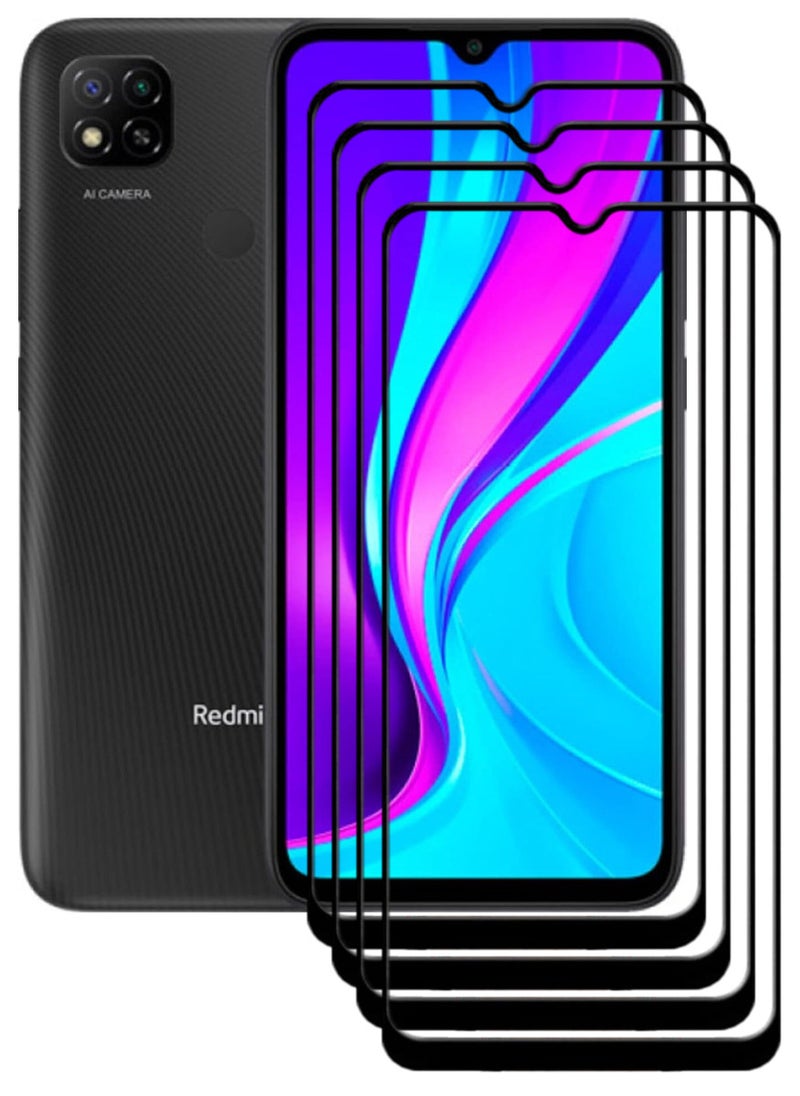 ACLIX 4 Pieces Antistatic ESD Dustproof Premium Quality High Definition Tempered Glass Screen Protector Designed For Xiaomi Redmi 9C - Image 1