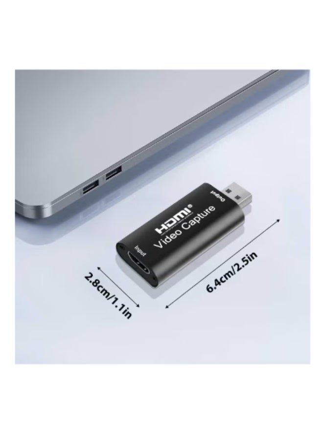 Terabyte 4K HDMI Video Capture Card USB 2.0 for Streaming, Live Broadcasting, Video Conference, Teaching, Gaming - Image 2