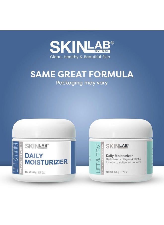 سكين لاب باي بي إس إل مرطب SKIN LAB Lift & Firm اليومي - الكولاجين والإيلاستين المحلل وفيتامين C وفيتامين E لترطيب وتنعيم وتهدئة الخطوط الدقيقة والتجاعيد 1.7 أونصة  - Image 2