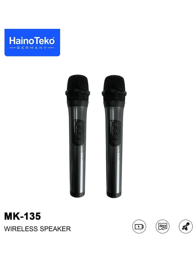 Haino Teko - Haino Teko MK-135 Portable Wireless Speaker with Dual Microphones for Indoor and Outdoor - Image 1