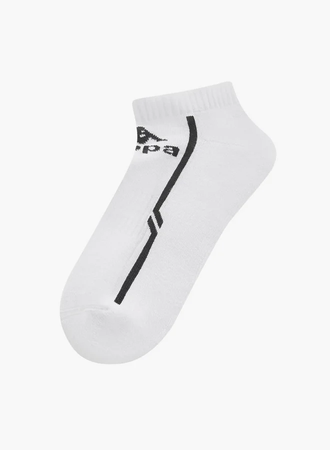 كابا طقم جوارب كرو بطبعة شعار كابا من  قطع